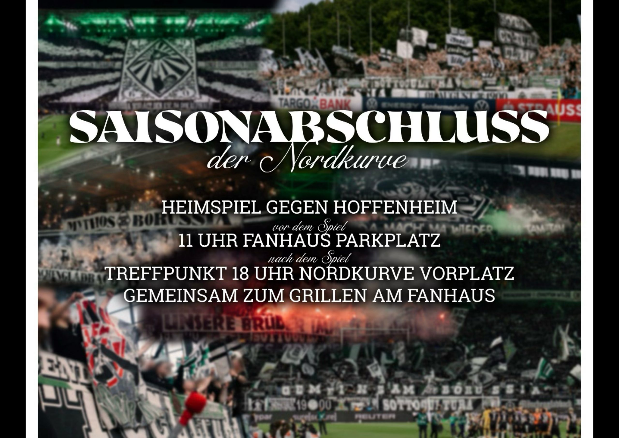 SAISONABSCHLUSS DER NORDKURVE